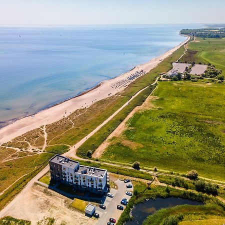 Beachterraceone - Eg, Meerblick, Terrasse, Kamin, Sauna Olpenitz Luaran gambar