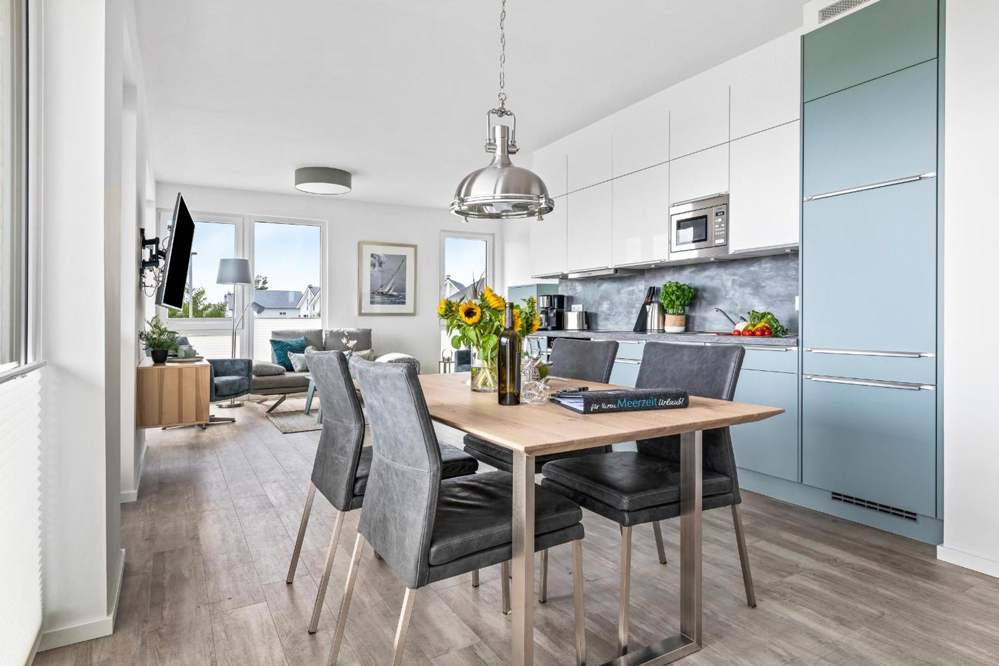 Beachterraceone - Eg, Meerblick, Terrasse, Kamin, Sauna Olpenitz Luaran gambar